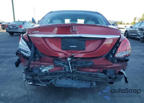 2017 Mercedes-Benz C 300 from USA, damaged, VIN 55SWF4JB9HU187265